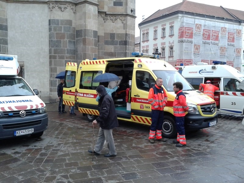 фотография машины скорой помощи в Кошице