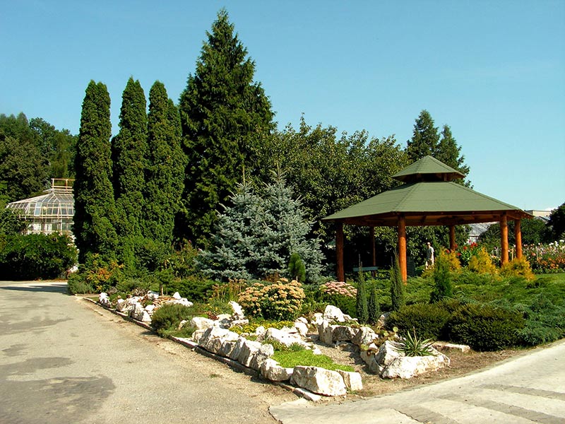 Ботанический сад в Кошице