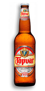 Лучшее пиво Словакии - Topvar 10 % светлое