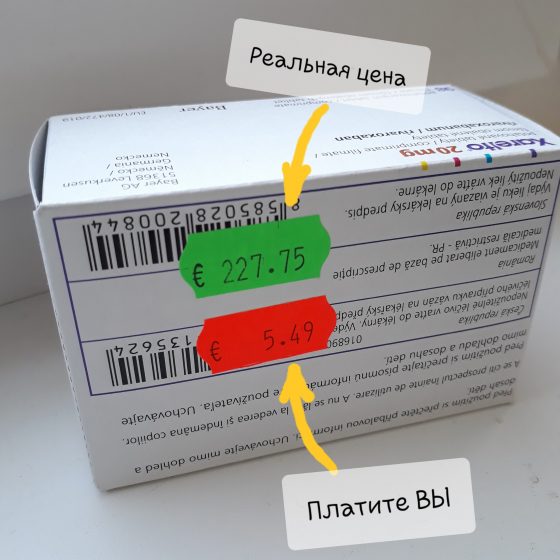 Лекарства в Словакии